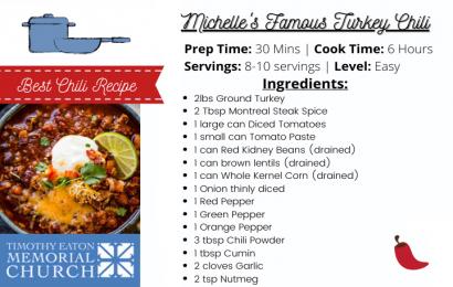 Michelle Chili Recipe 1