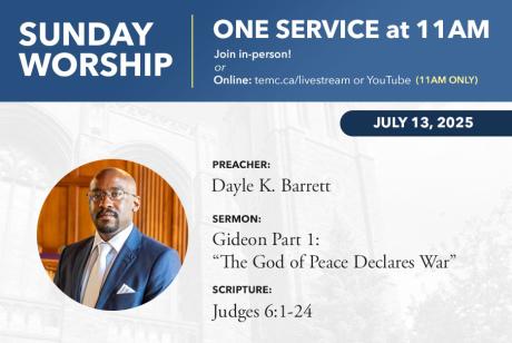 Sunday Worship Event 