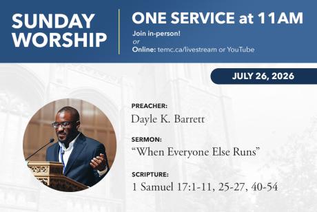 Sunday Worship Event 