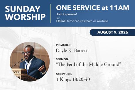 Sunday Worship Event 